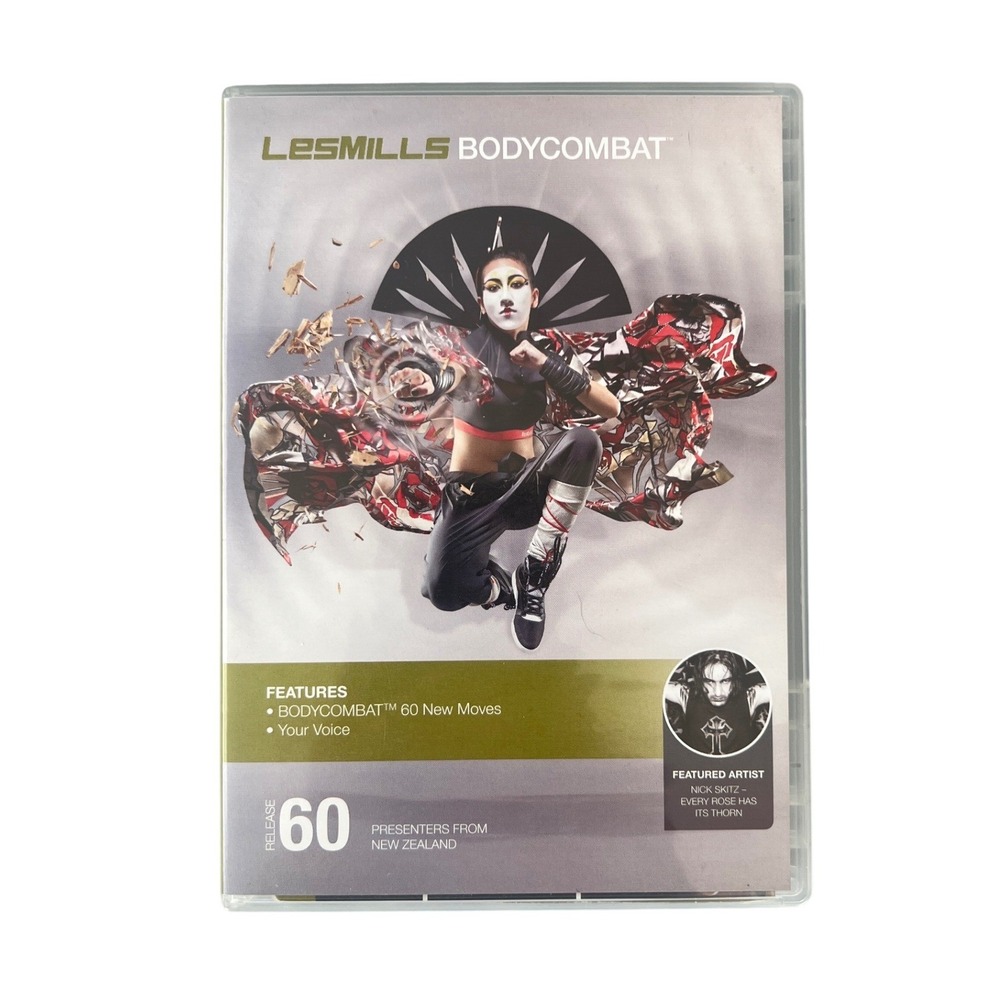 Les Mills Bodycombat Release 60 DVD CD Masterclass Fitness Workout MMA Mixed